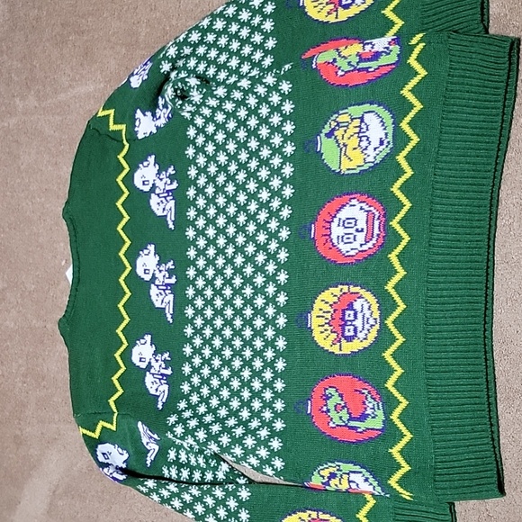 NICKELODEON RUGRATS CHRISTMAS SWEATER - Picture 8 of 10